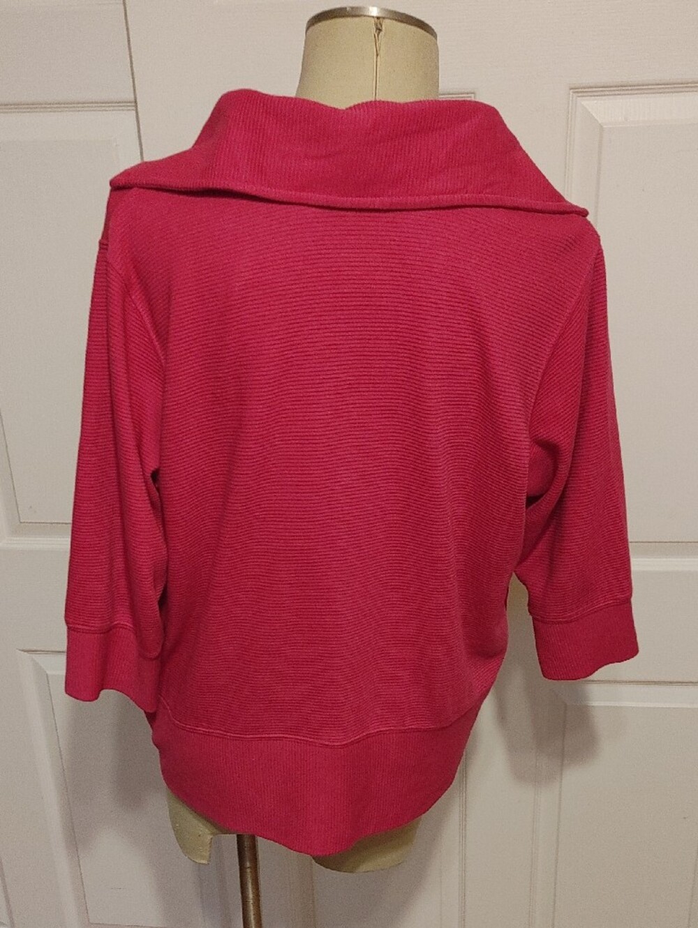 Basic Editions Pink Zip-Front Jacket - Picture 8 of 9